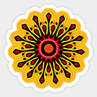 Sunburst Sticker